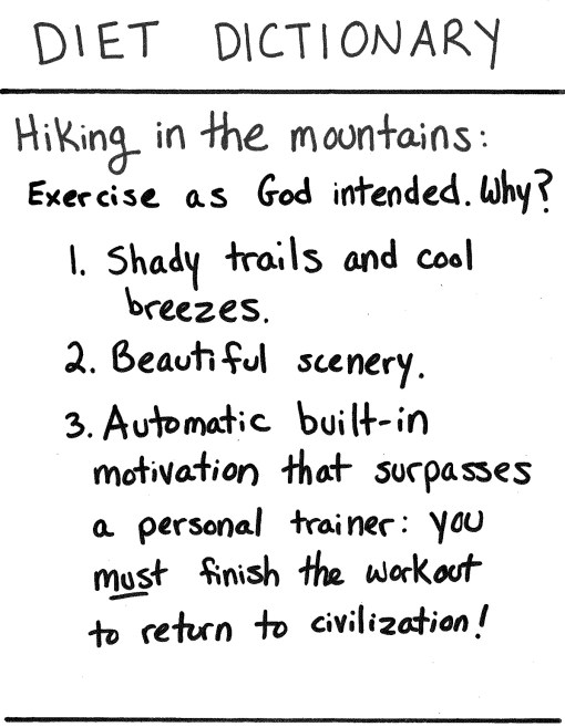 hike words