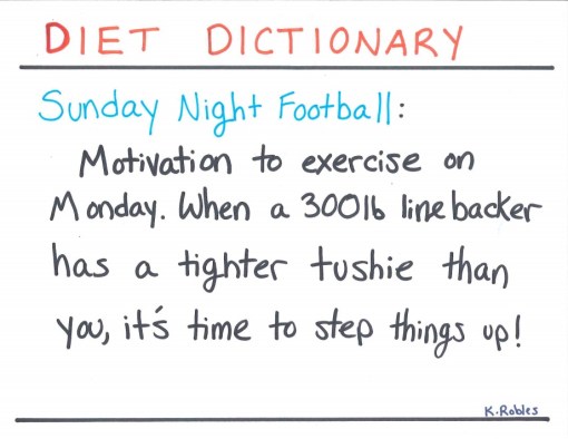 football diet dict