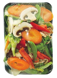 packaged veggies